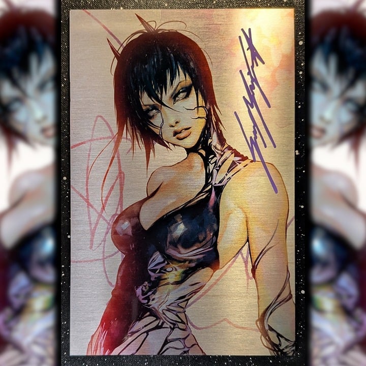 SIGNED Sozomaika Sketchbook Mini Web Metal Variant || SOLD OUT