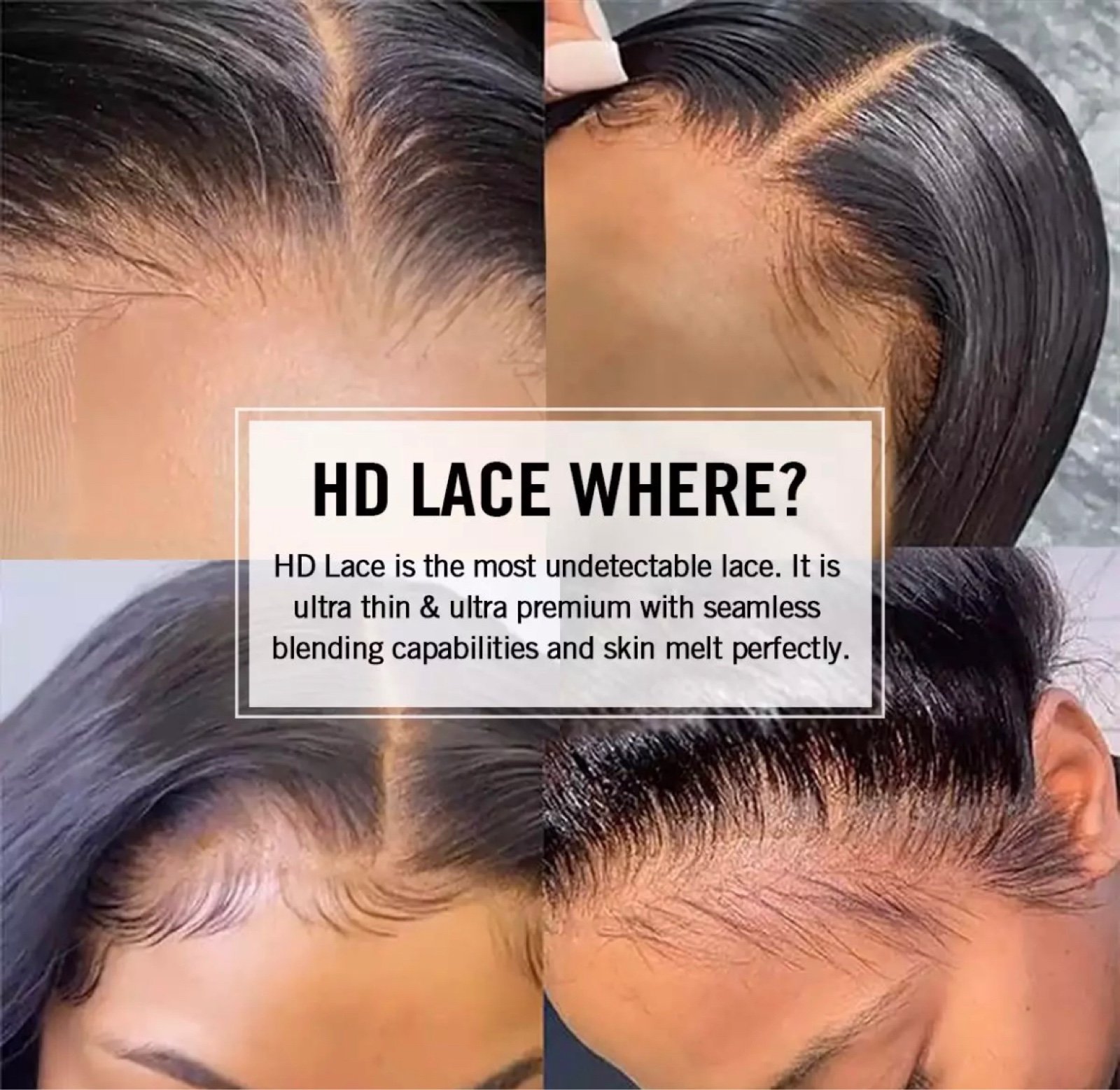 human hair lace front wig