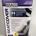 New Kraco Seat Cover Zebra Soft Velour Fabric 1 Pack