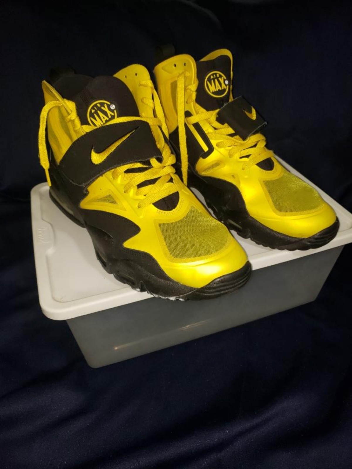 Nike air max 2 yellow/black