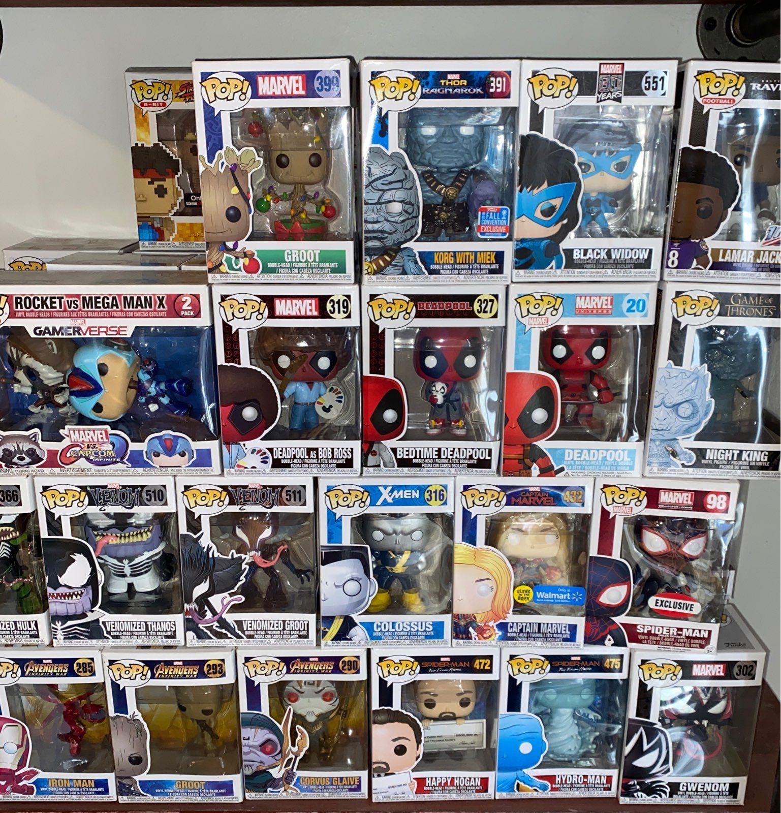 Marvel Funko Pop Lot