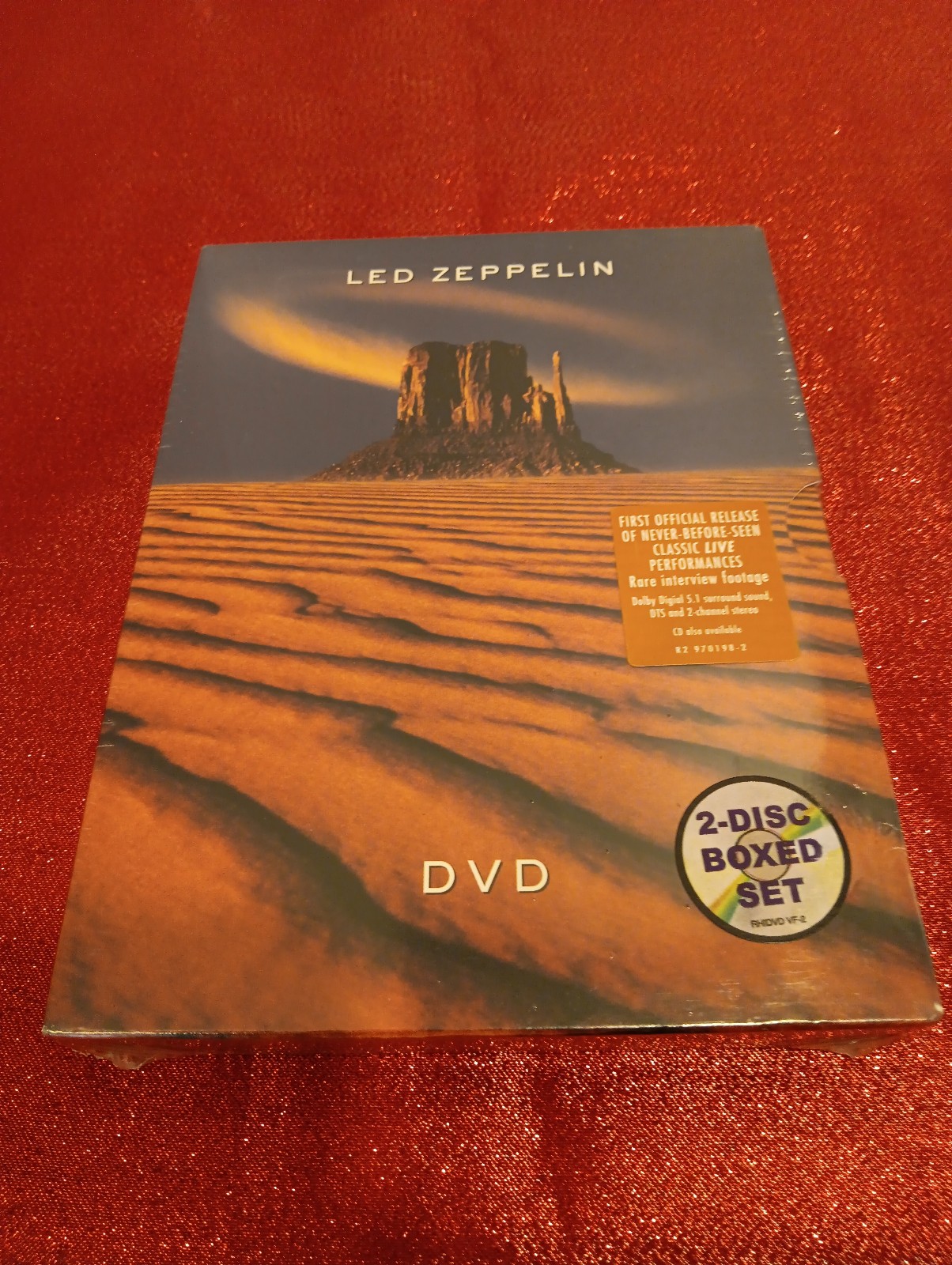 Led Zeplin Dvd Boxed Set Sealed