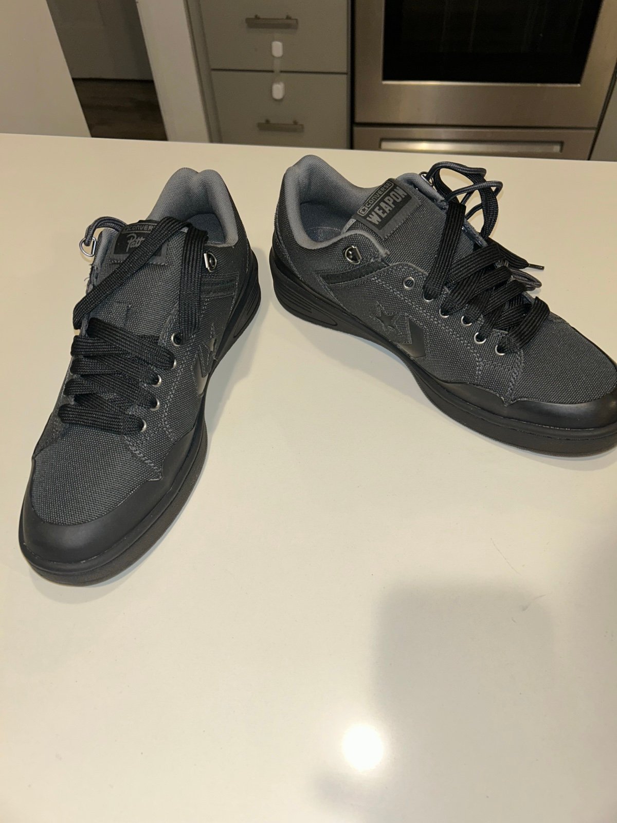 Converse Weapon x Patta Men size 11.5, Black