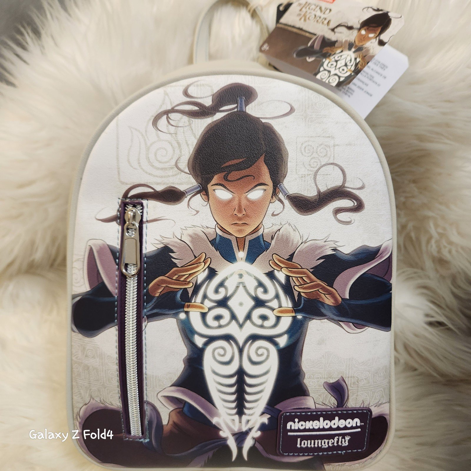 Loungefly Korra Legend Nickelodeon Glow in the Dark Rare Release Backpack