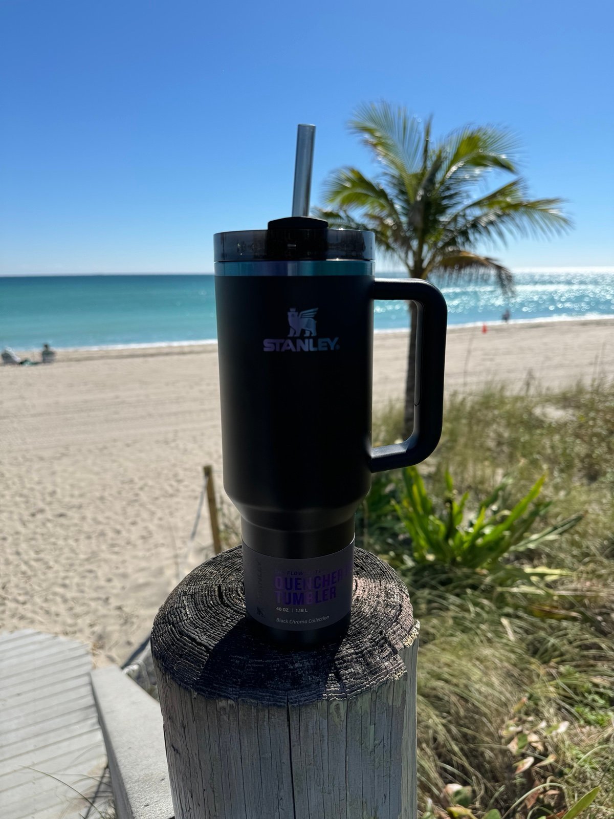 Stanley Black Chroma 40oz Tumbler