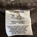 Tribal Jeans Distressed Denim Jacket Womens 4 Charcoal Black Zipper Pockets