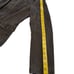 Tribal Jeans Distressed Denim Jacket Womens 4 Charcoal Black Zipper Pockets