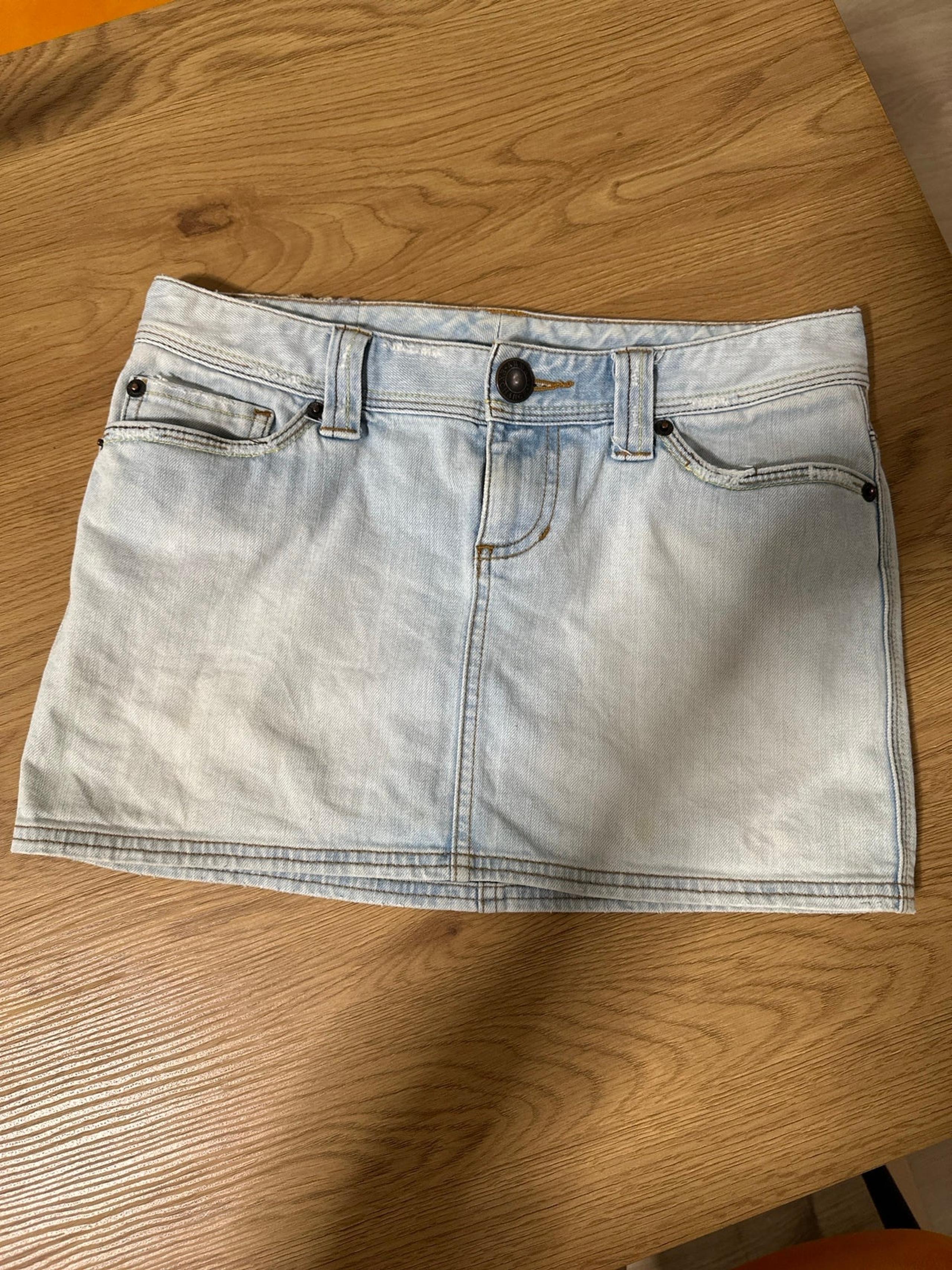 Armani Exchange Denim Mini Skirt