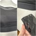 Women's Alo Yoga Ballet Dream Long Sleeve Bra Top Size S Black NWOT