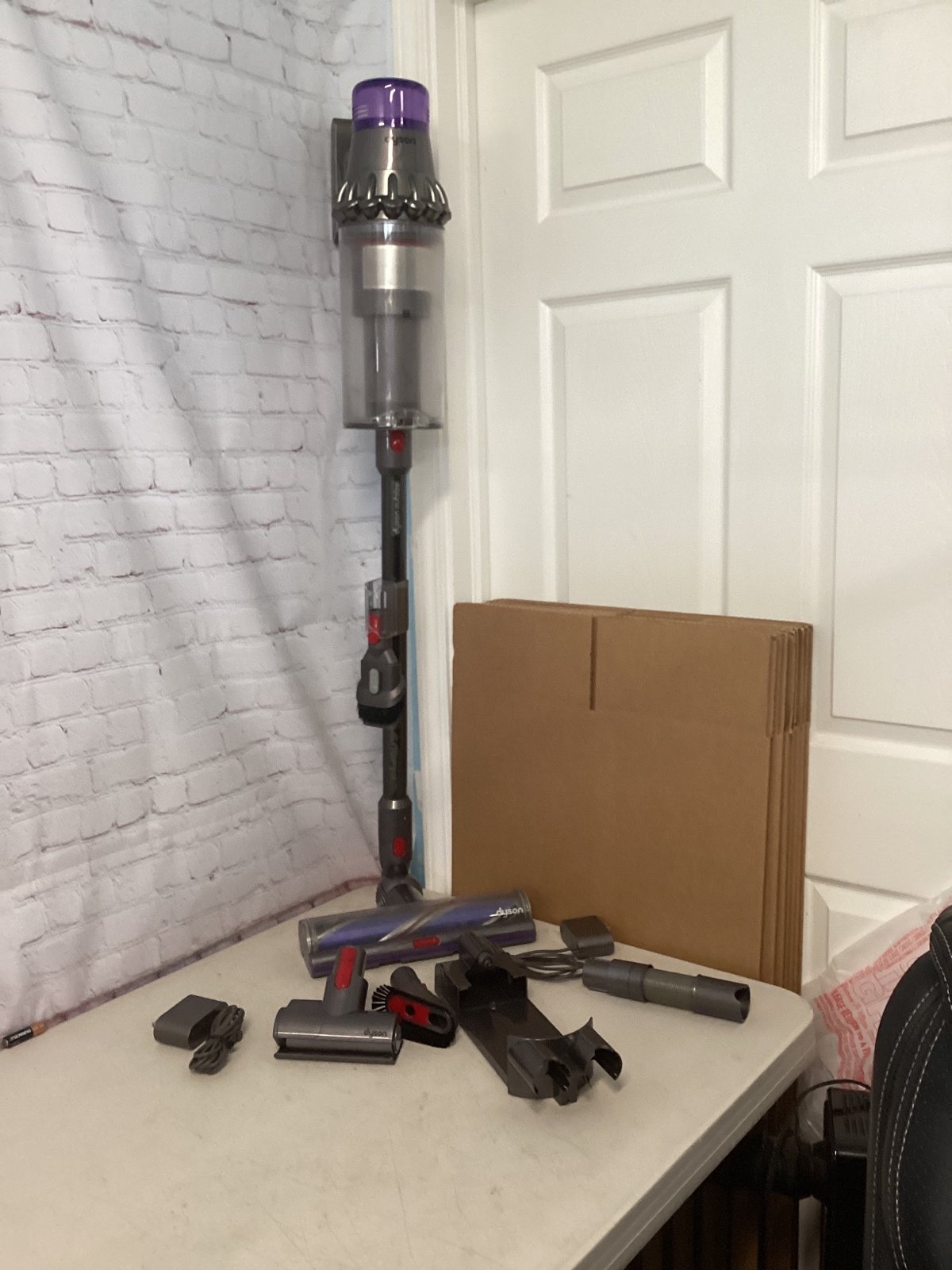 Dyson outsized stick vacuum cleaner