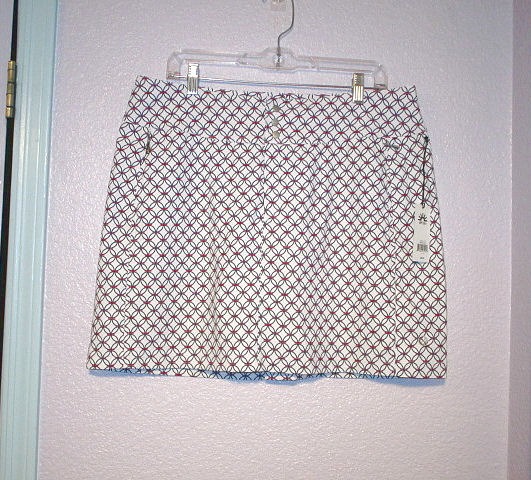 NWT JoFit SIGNATURE Golf Size 16 SKORT Skirt Shorts UPF Pockets STRETCH A-Line