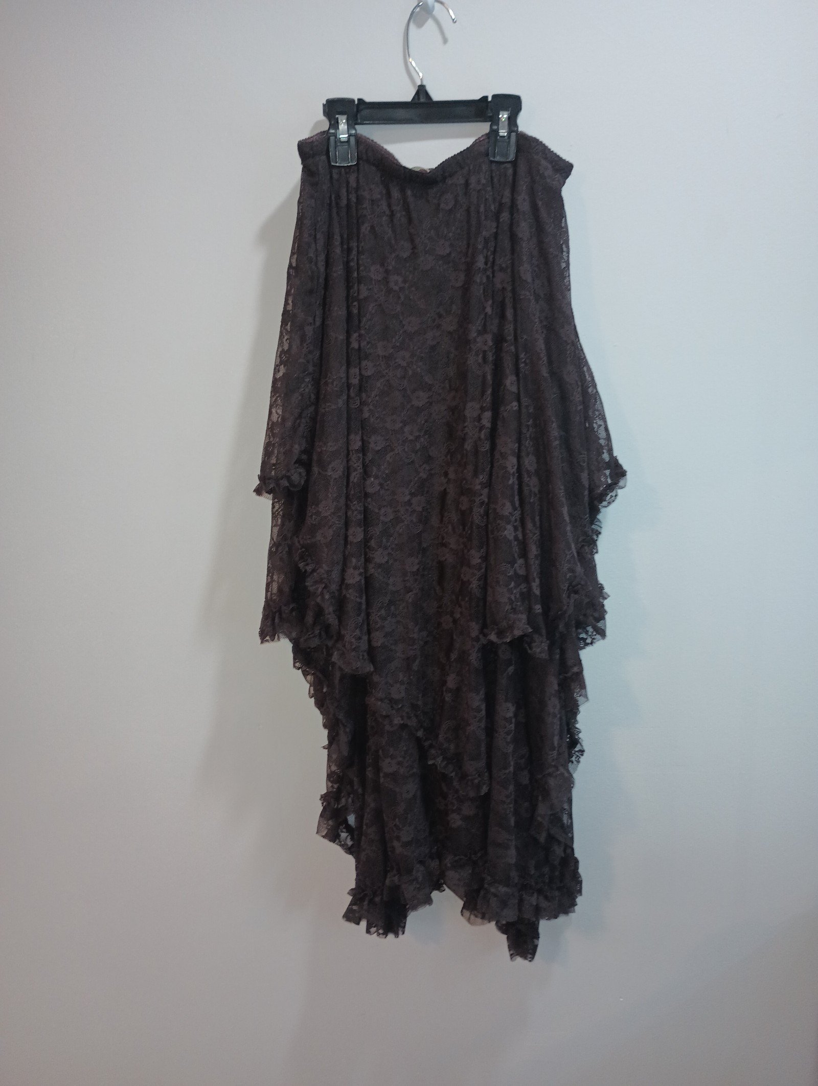 Intimately free people French courtship half slip maxi lace skirt