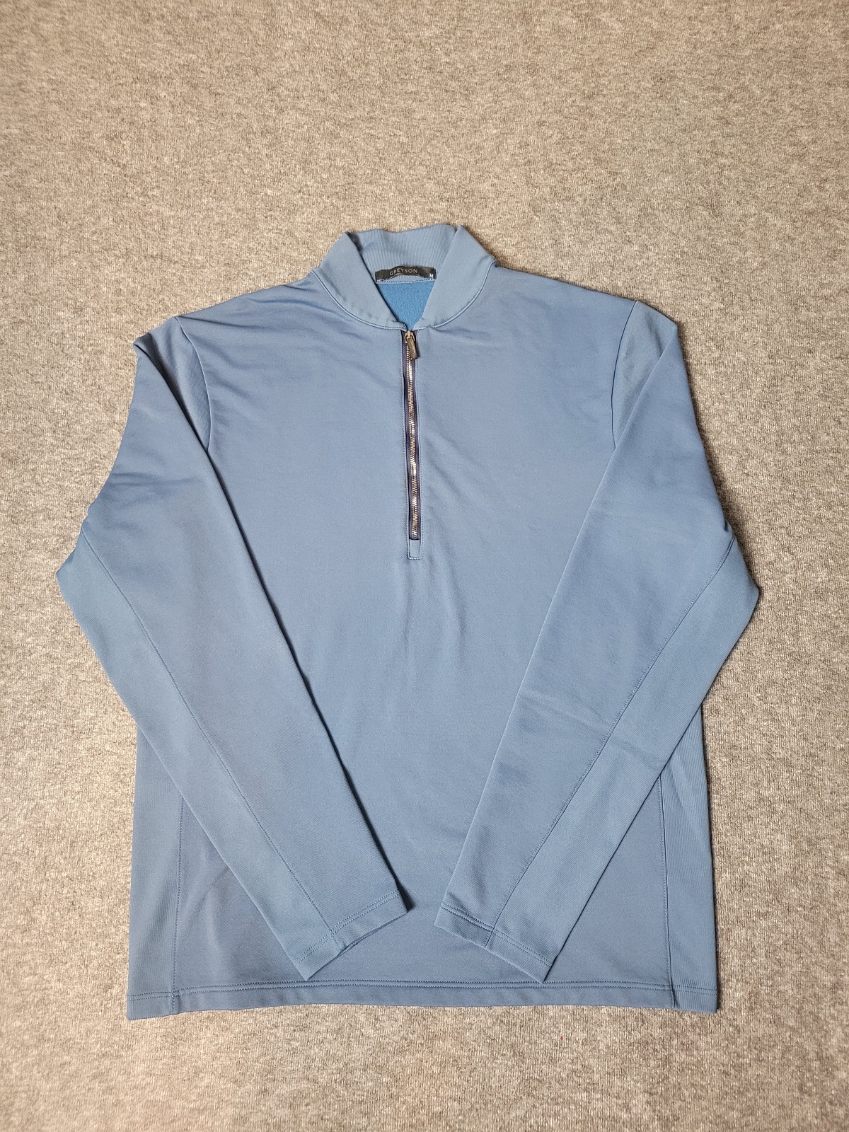 Greyson Golf Siasconset 1/4 Quarter Zip Sweater Mens Size M Blue Limied Edition