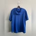 Nike Men’s Skins Basketball Blue Short Sleeve Hooded Sweatshirt Size L