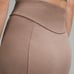 Lululemon Scuba HR Mini Skirt Taupetastic Adult M with a lululemon shopping bag