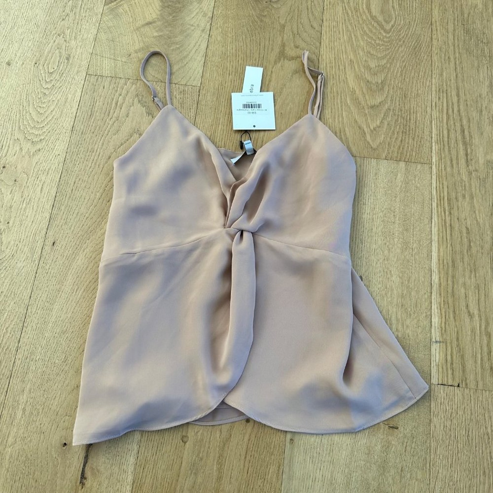 Naked Zebra Chloe Cami Top in Champagne