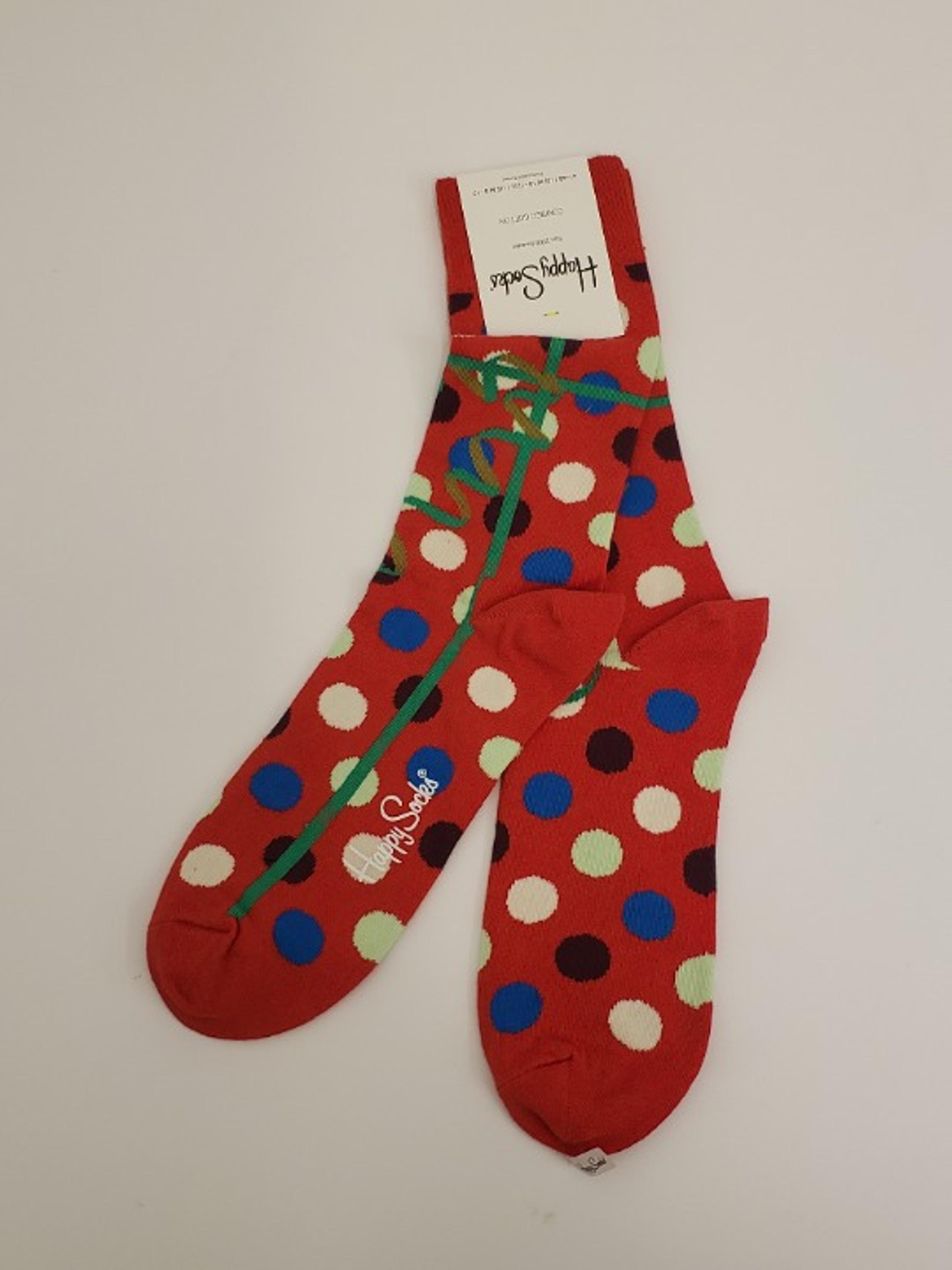 Happy Socks Unisex Festive Socks - Size Men's 8-12/ Women's 10-12.5