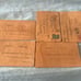 Vintage 1906/07 Leather Postcards