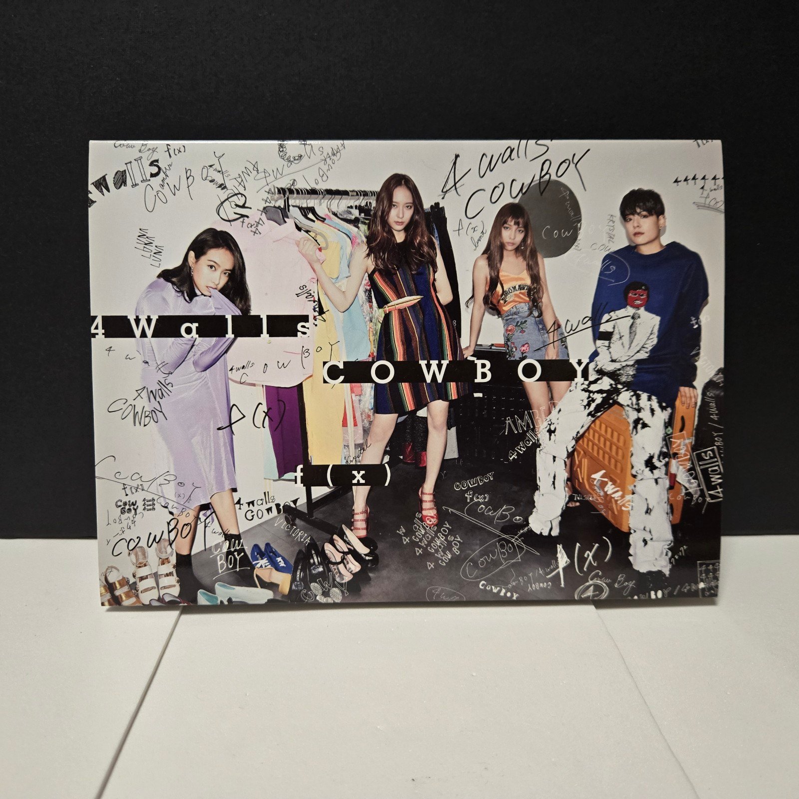 f(x) 4 Walls COWBOY First Limited Edition CD+DVD From Japan