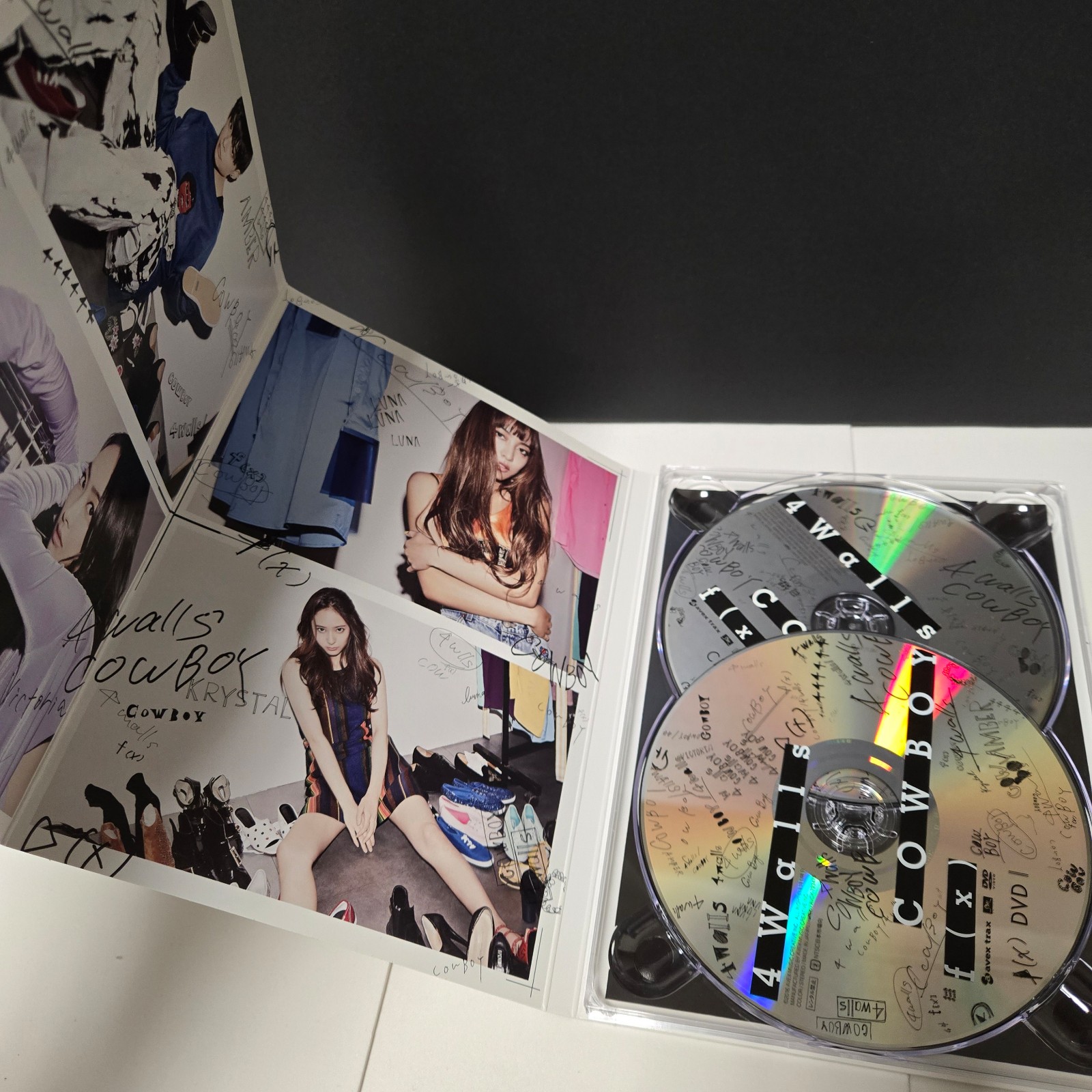 f(x) 4 Walls / Cowboy CD+DVD Japan single