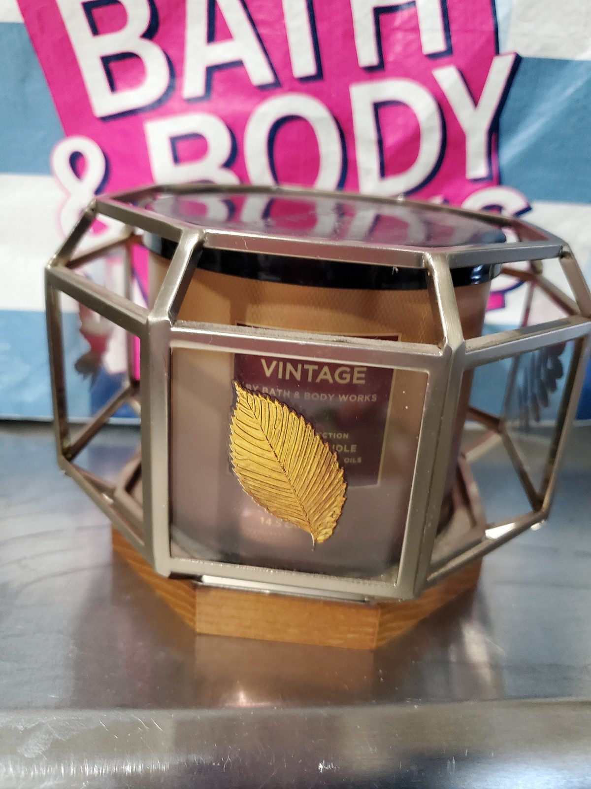 Bath and Body Works Vintage 3 wick and  Fall 3 wick holder