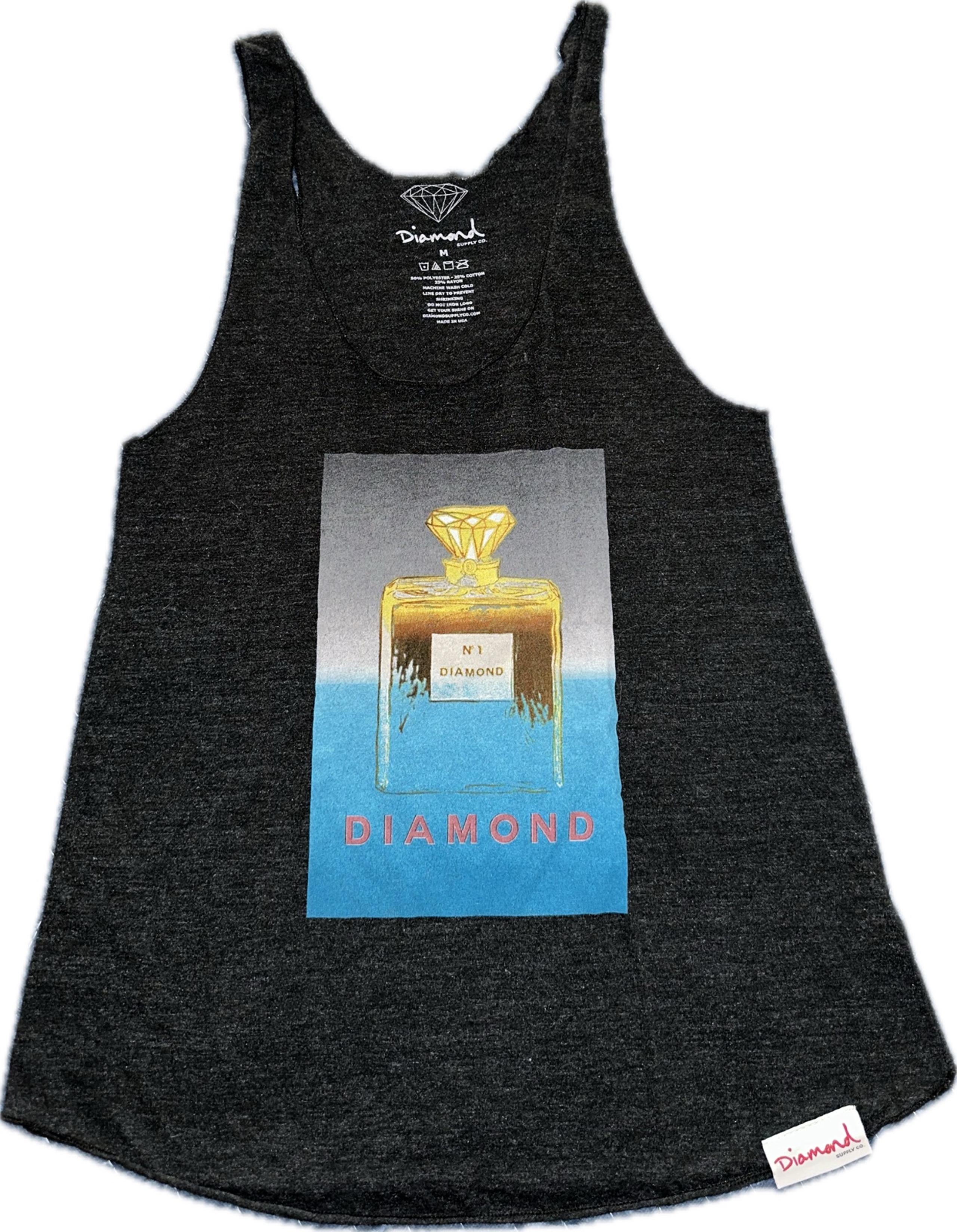 Diamond Supply Co Gray Tank Top Shirt Women’s Medium