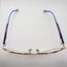 Superdry Sdo W502T Eyeglass Frames Metal Cat Eye Navy Blue Fade Gold 56-16-145