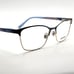 Superdry Sdo W502T Eyeglass Frames Metal Cat Eye Navy Blue Fade Gold 56-16-145