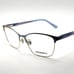 Superdry Sdo W502T Eyeglass Frames Metal Cat Eye Navy Blue Fade Gold 56-16-145
