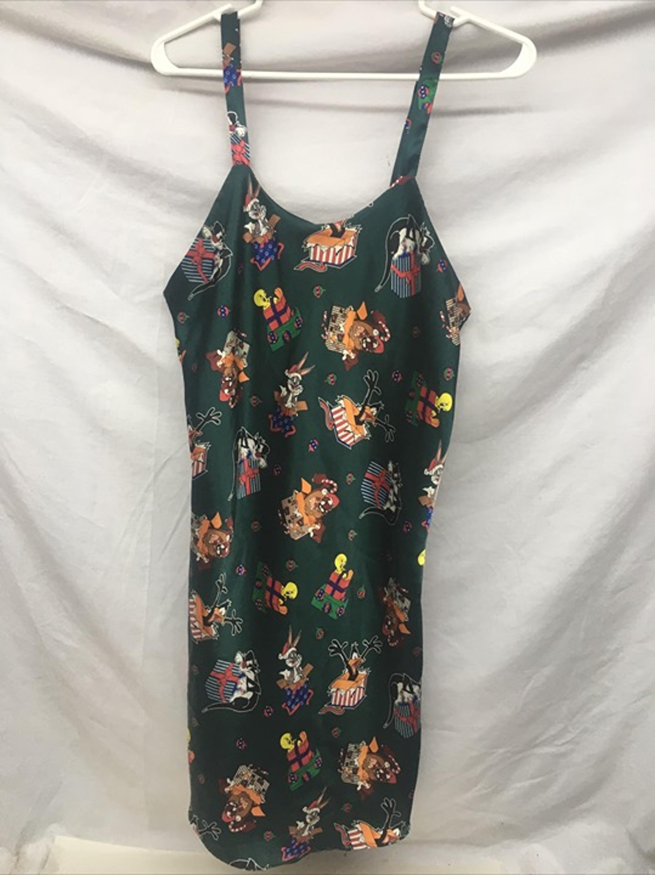 Looney Tunes Vintage Nightgown Warner Brothers 1997 Christmas Gift Small Women