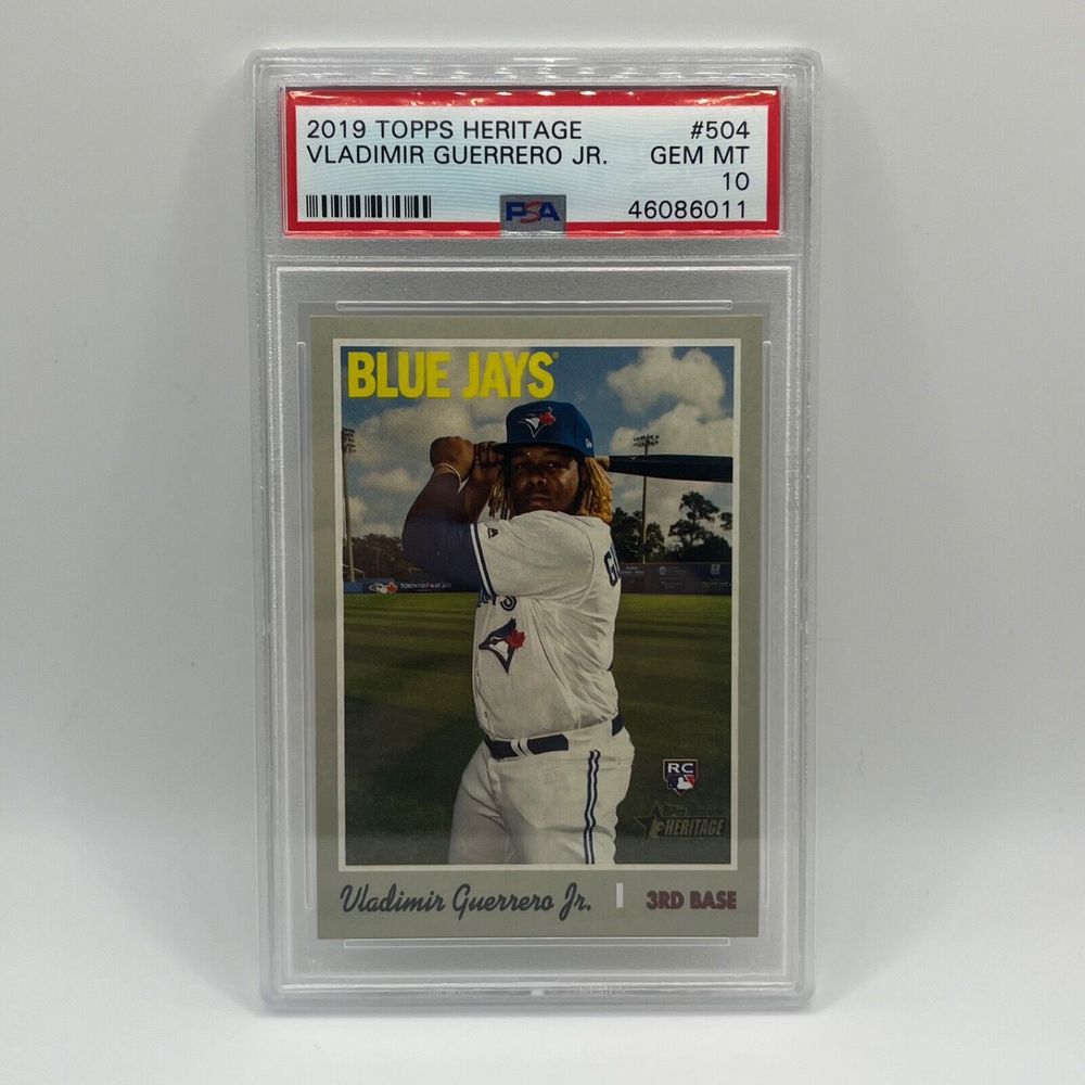 Vladimir Guerrero Jr 2019 Topps Complete Set Fielding Rookie