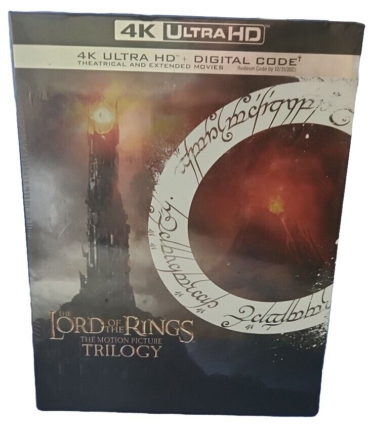 The Lord of the Rings Trilogy Extended & Theatrical 4K Ultra *Box*New Sealed.