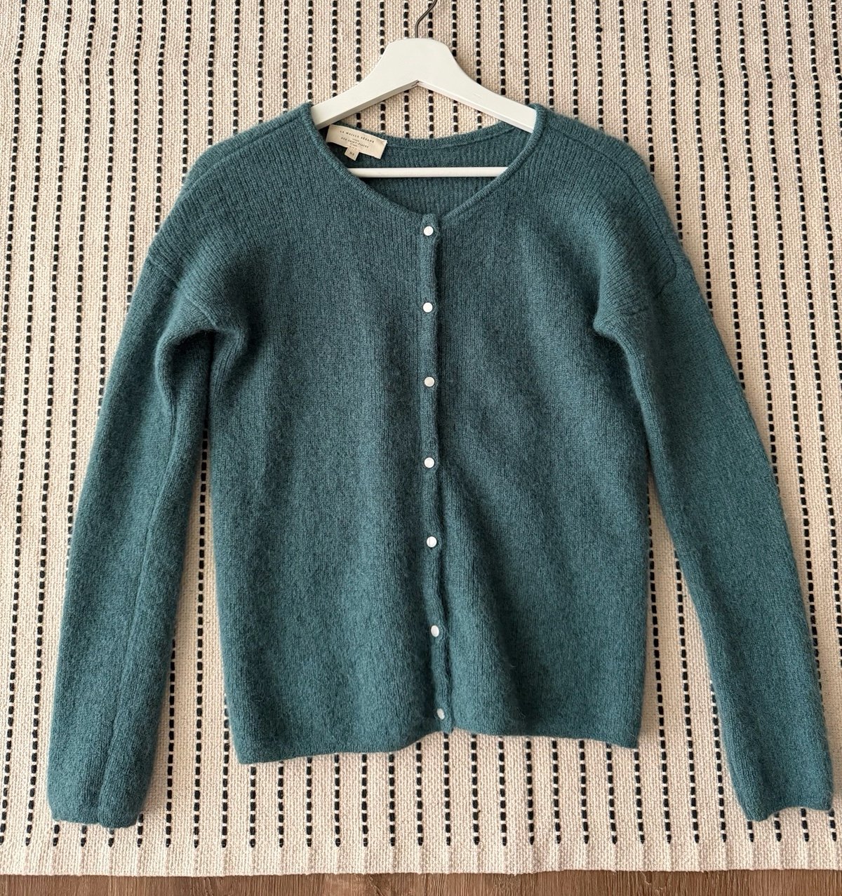 Sezane Gaspard Cardigan Sage Green XS
