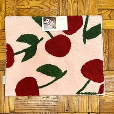 NWT Cherry Bath Rug by Rachel Ashwell