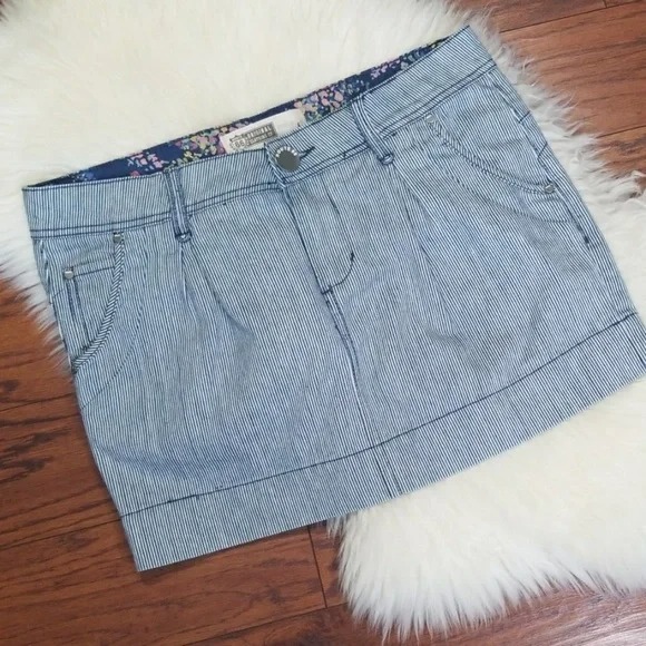 Jean Mini Skirt