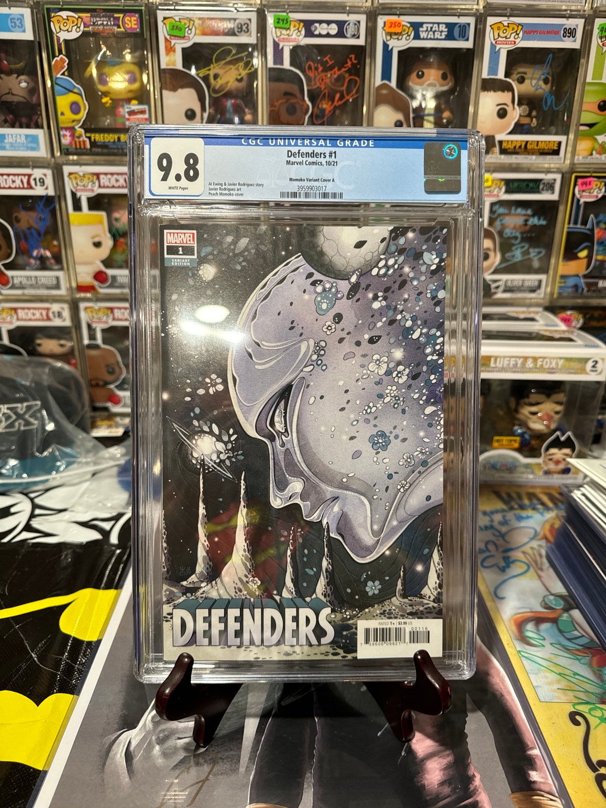 CGC comic book 9.8 Defenders #1