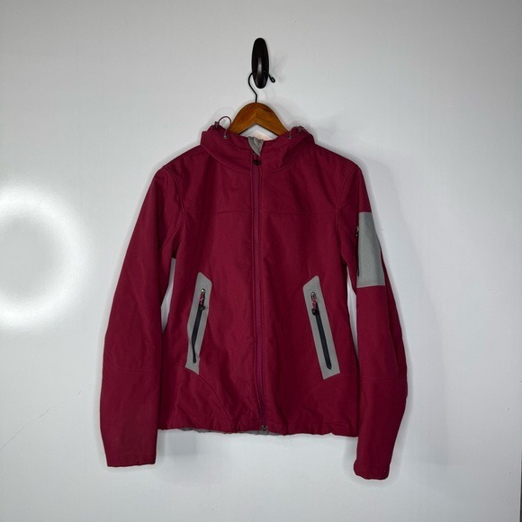 Eddie Bauer Womens Soft Shell Hooded Jacket Size Xsmall