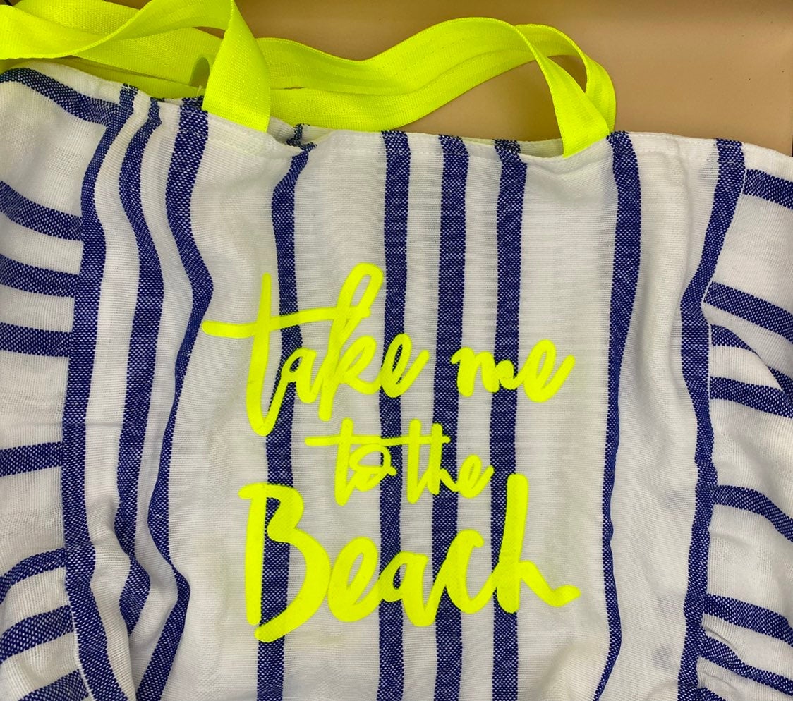 Take Me To The Beach Bag