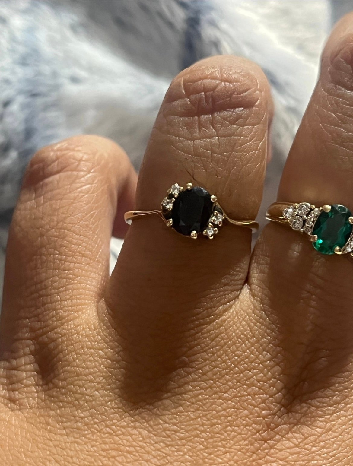 Vintage sapphire ring