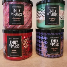 BBW Emily in paris 3 wick candles