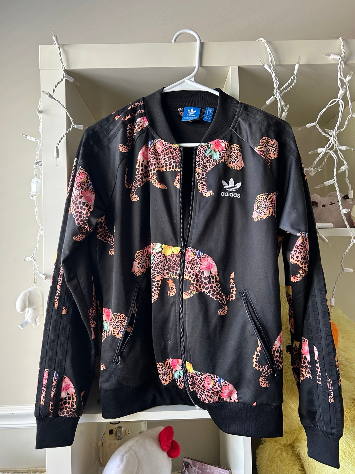 Adidas Original x Oncada Leopard print Floral Tracksuit