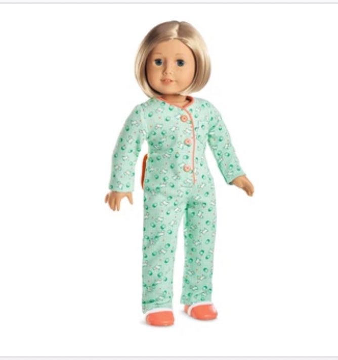 American Girl Kit One Piece Pajamas