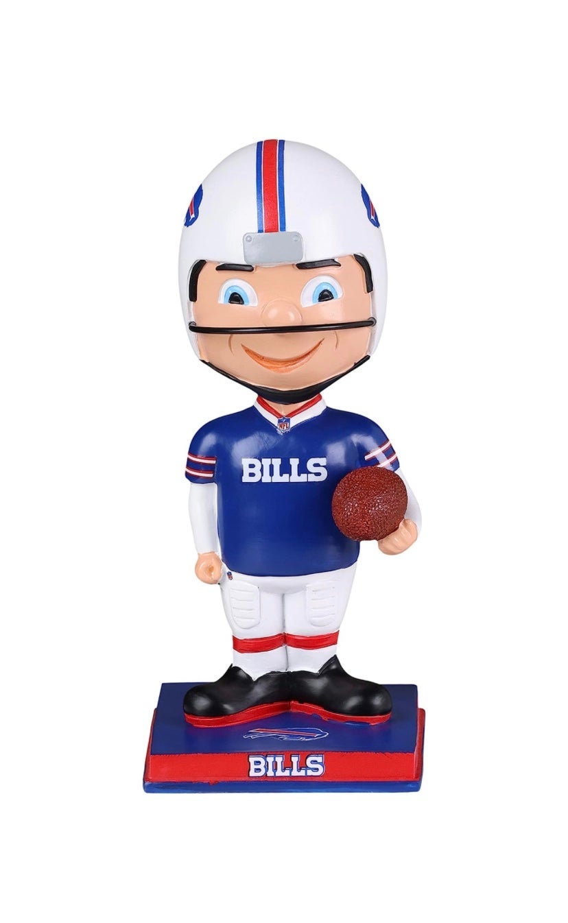 NIB Buffalo Bills Vintage Retro Player Classic Bobblehead