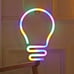 Lovely Rainbow Light Bulb LED Light