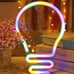 Lovely Rainbow Light Bulb LED Light