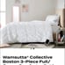 Wamsutta Boston Comforter Set- F/Q White