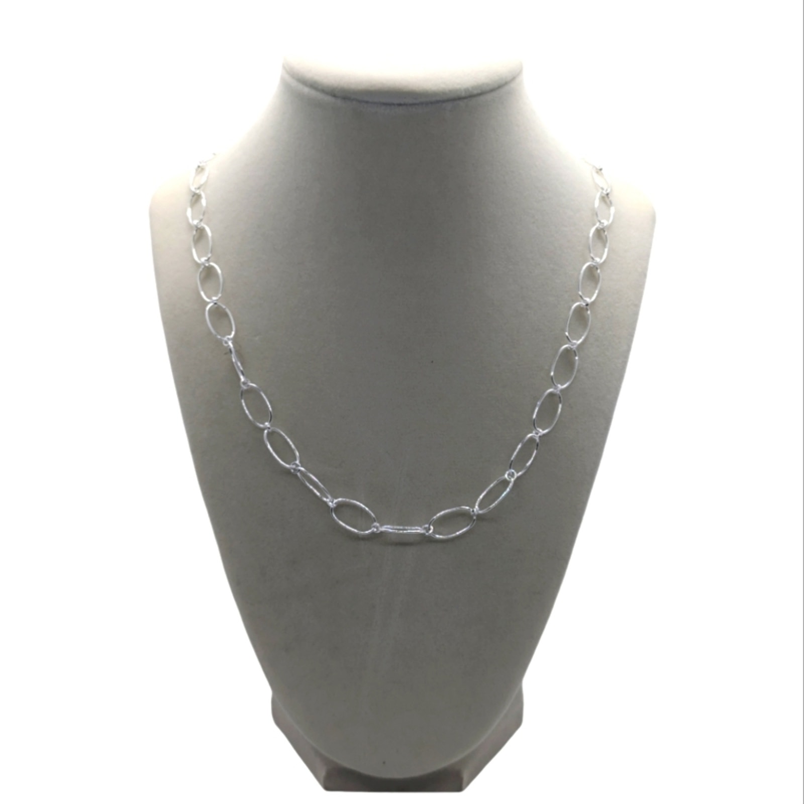 925 Sterling silver Oval NECKLACE