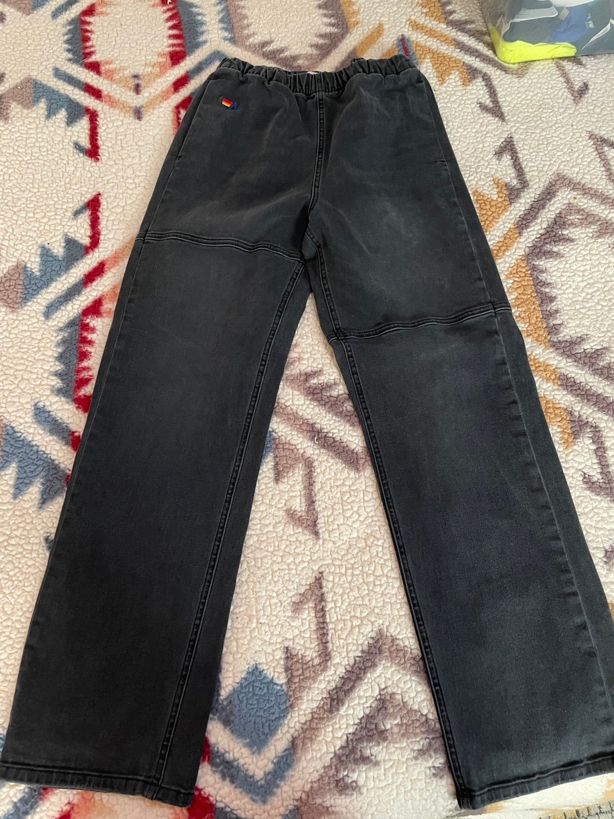 Aviator nation mid rise relaxed rancher Jean