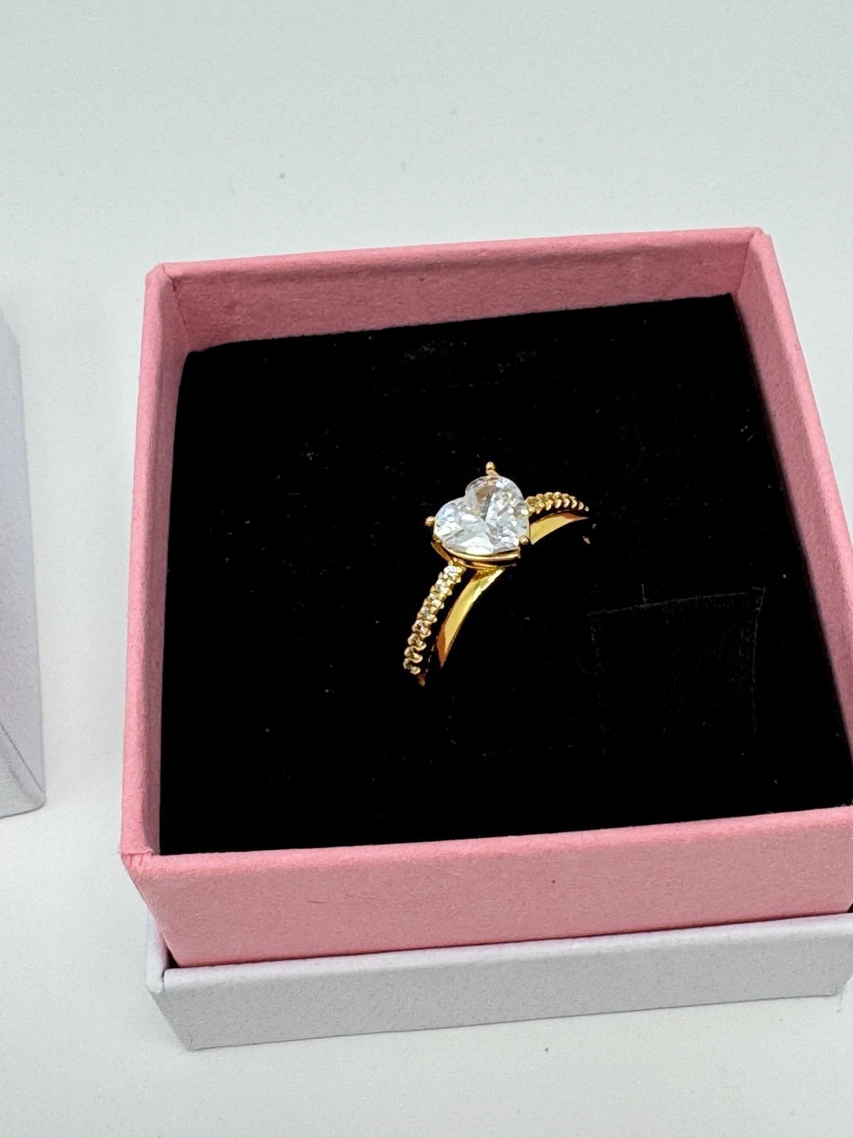 Pandora Double Band Heart Ring Read Desc