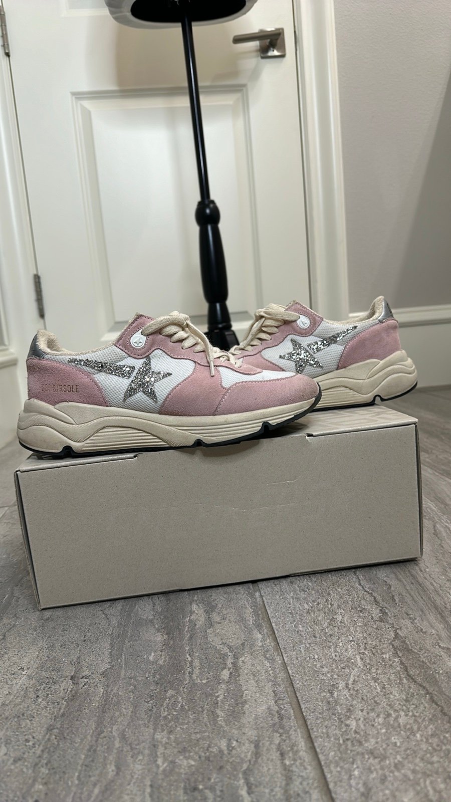 Like New Golden Goose Running Sole Sneakers